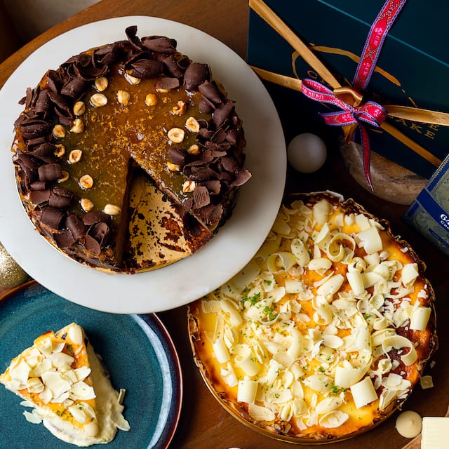 cheesecake by chele x auro chocolate christmas cheesecakes
